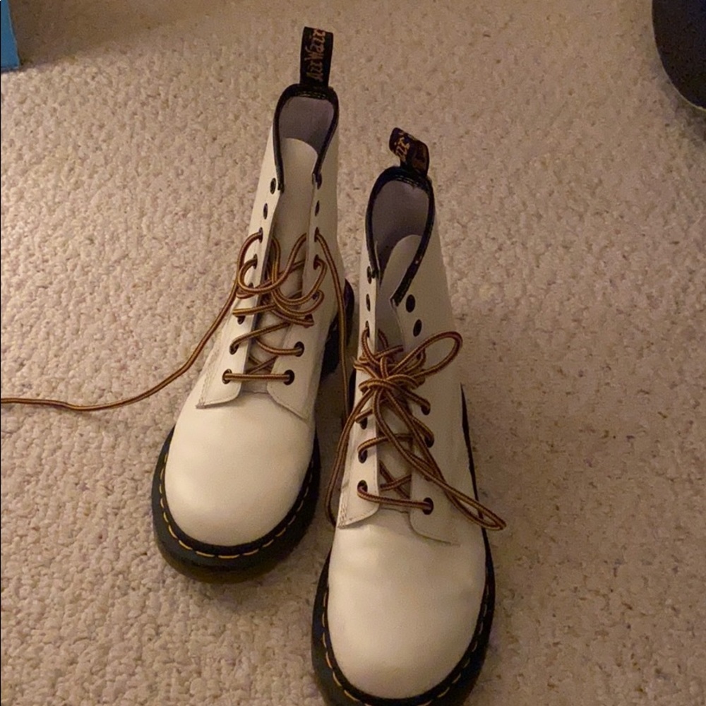 White Dr. Martens - Picture 2 of 5